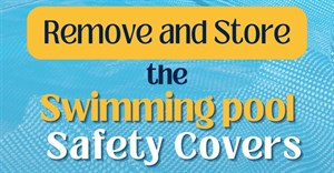 How to store and remove the pool safety covers